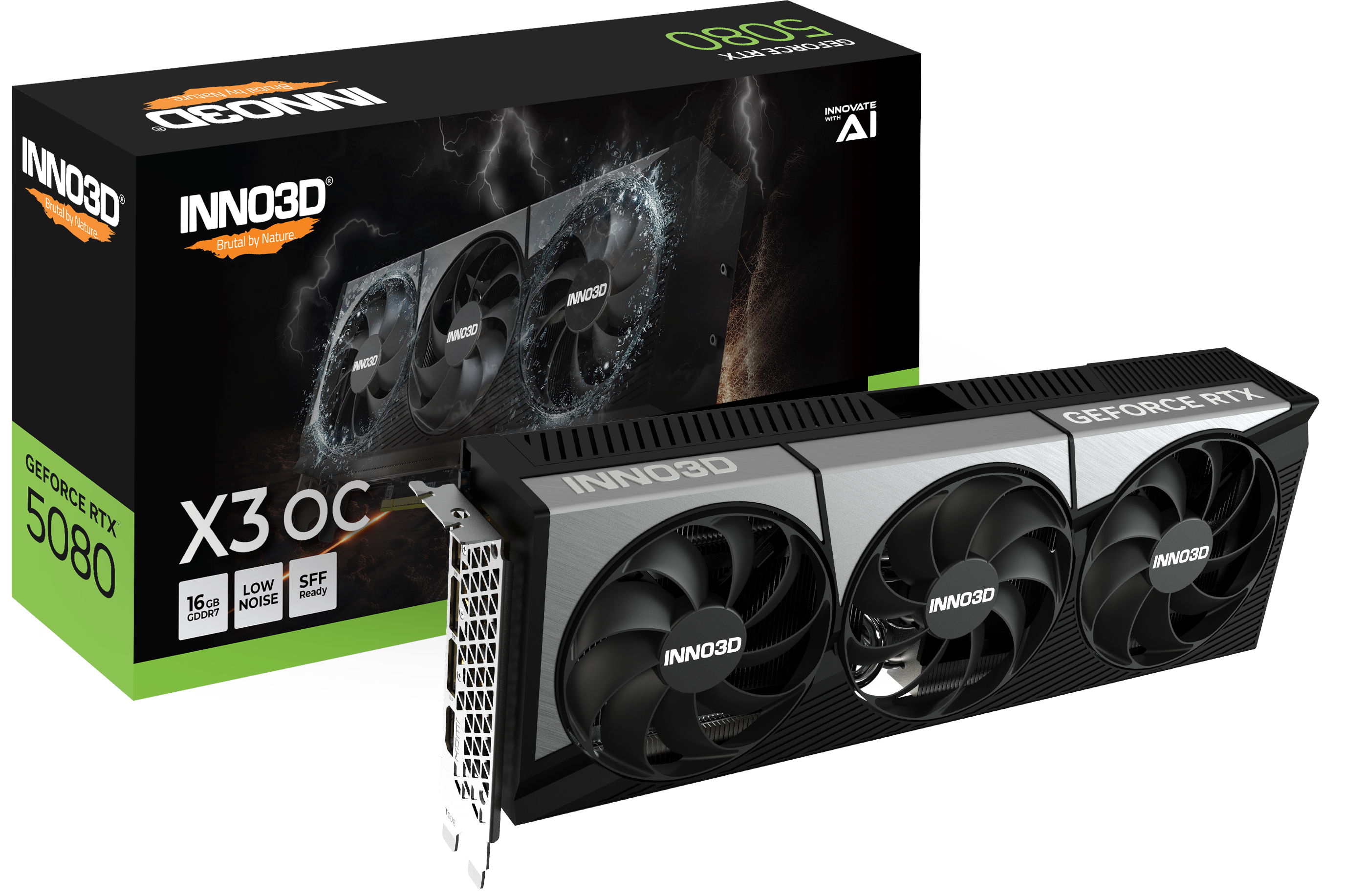 Inno3d Geforce Rtx 5080 X3 OC - 16gb Gddr7 Ram - Grafikkarte