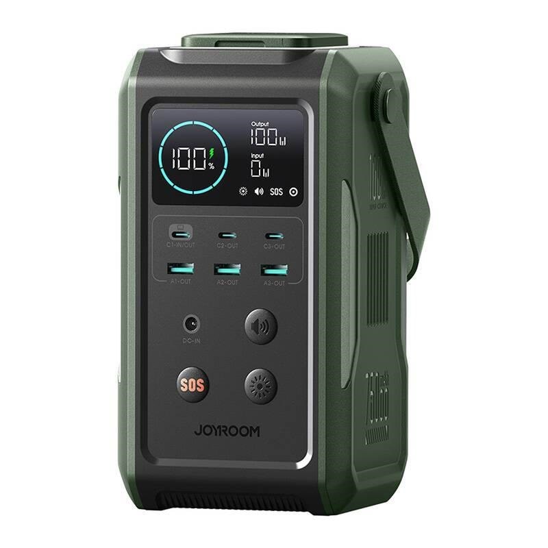 Joyroom Powerbank With Light Jr-pbf10 100w 75000mah - Powerbank Akku Grün