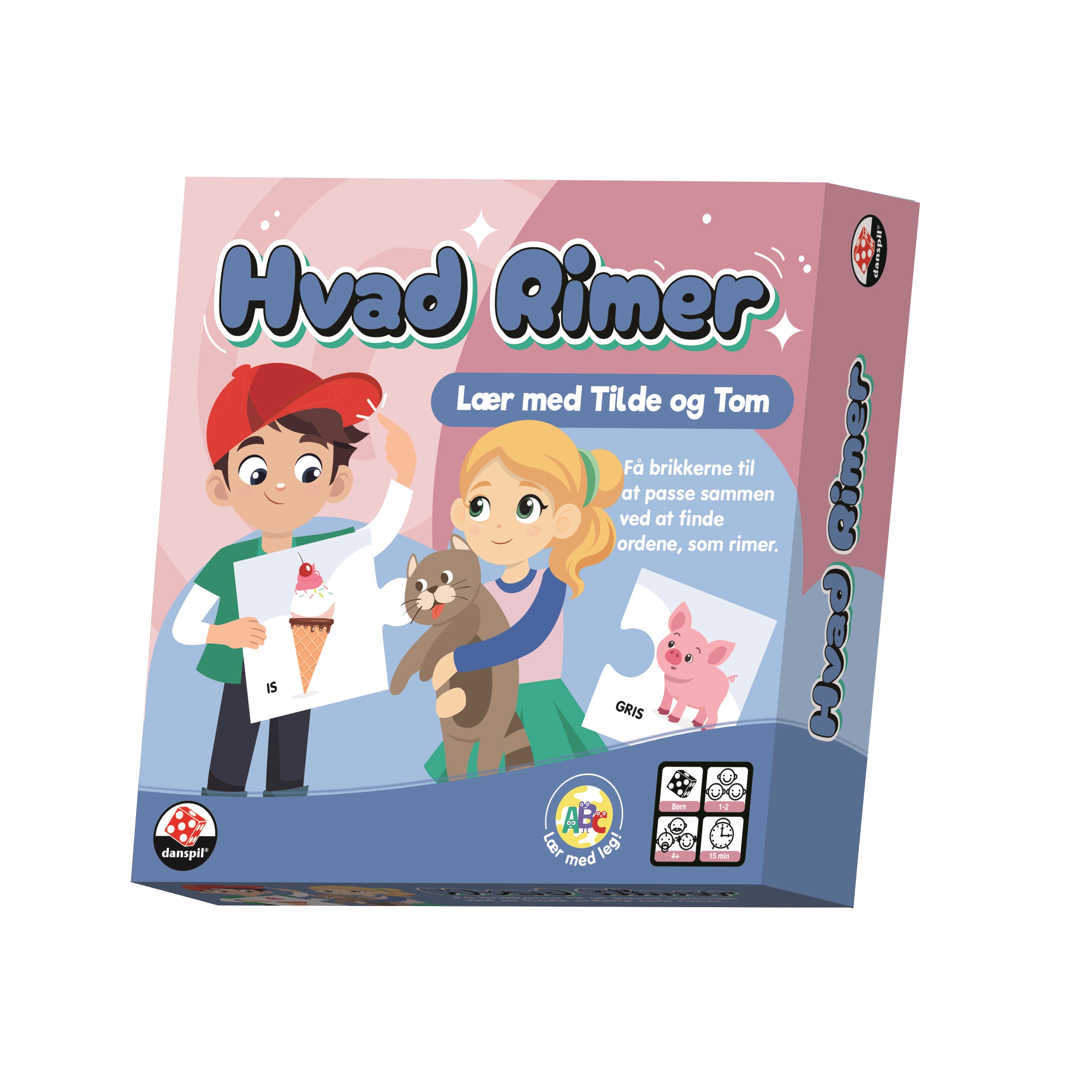 Danspil Hvad Rimer - Brettspiele 101013