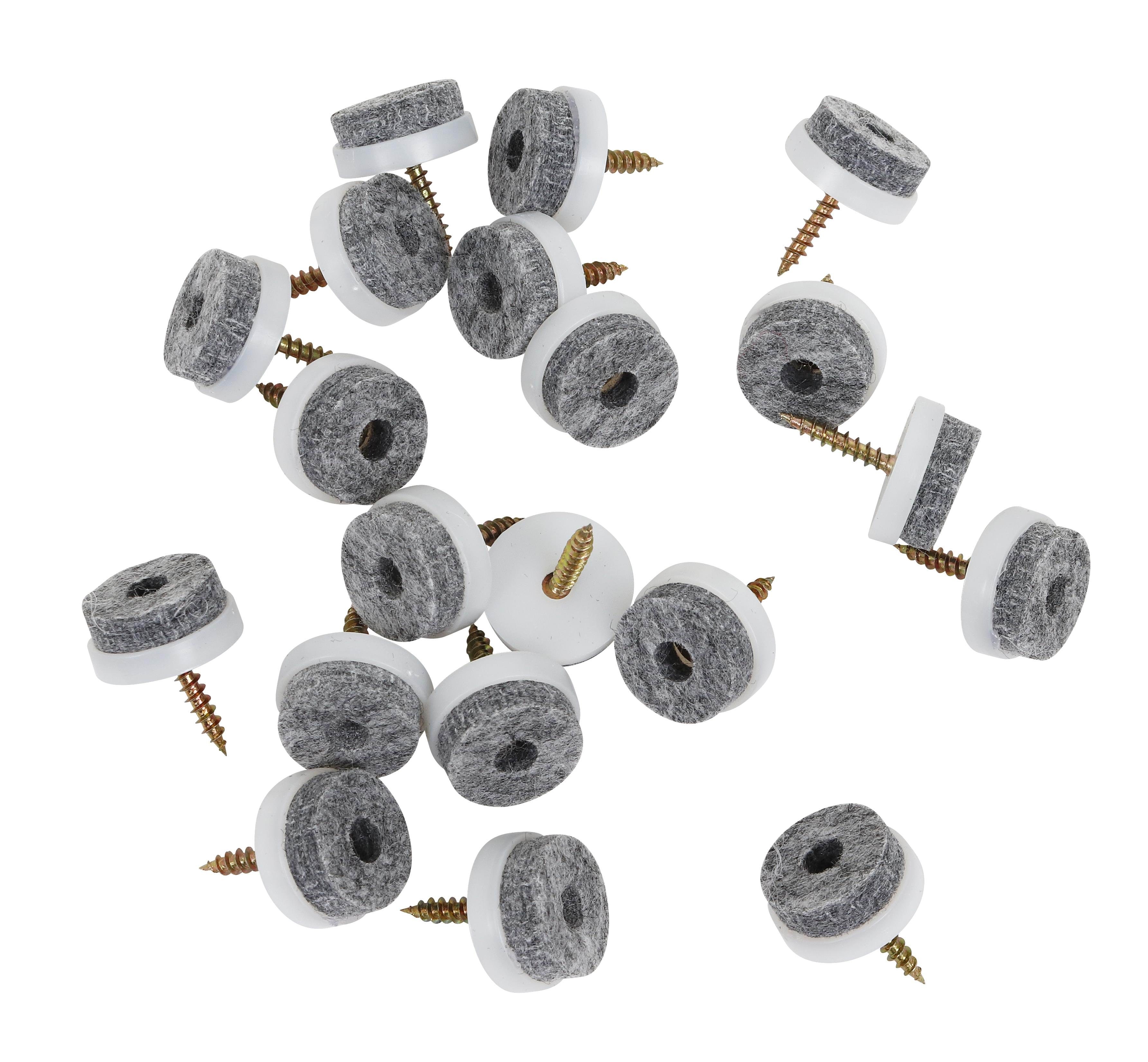 Home>it Felt Pad With Screw - Naegel Schrauben 5708614116173