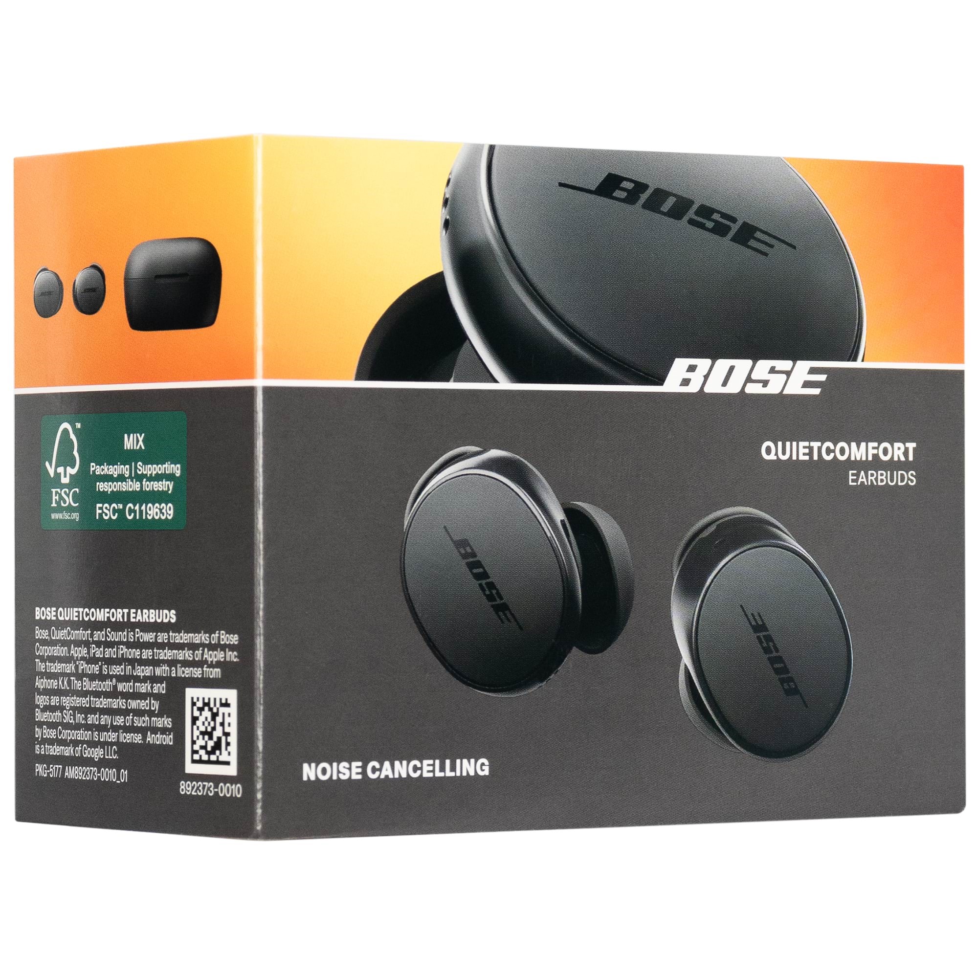 Kopfhörer - Bose Quietcomfort Earbuds - Black - Kopfhoerer/headsets