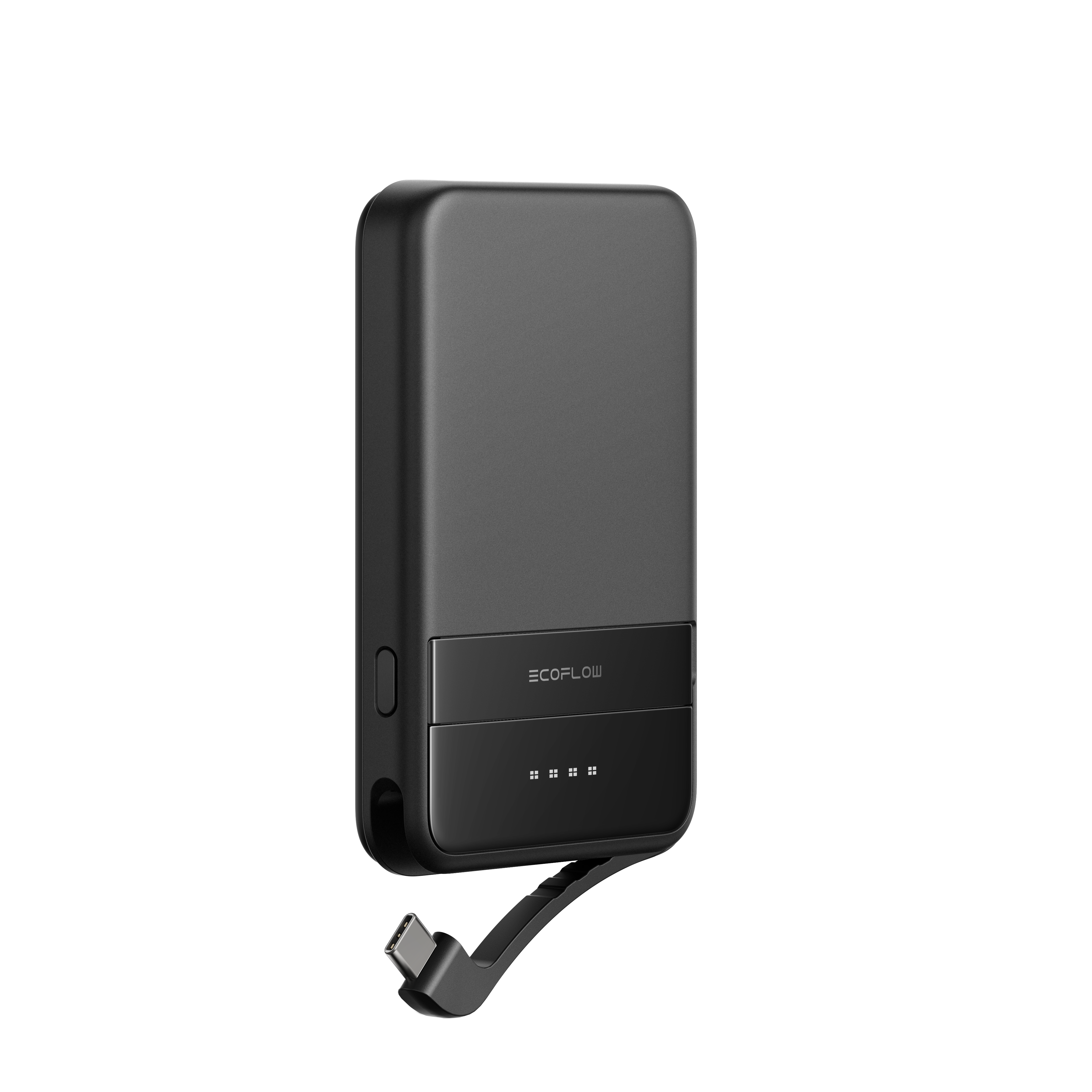 Ecoflow Rapid 5K - 30w- Qi2 - Wireless Charging - 5000 Mah - Powerbank Akku Schwarz Ef-rapid5000-b-eu