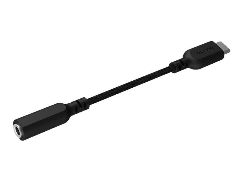 Fairphone Adapter Usb-c to Mini-jack - Usb Kabel Schwarz Acadap-3zw-ww1