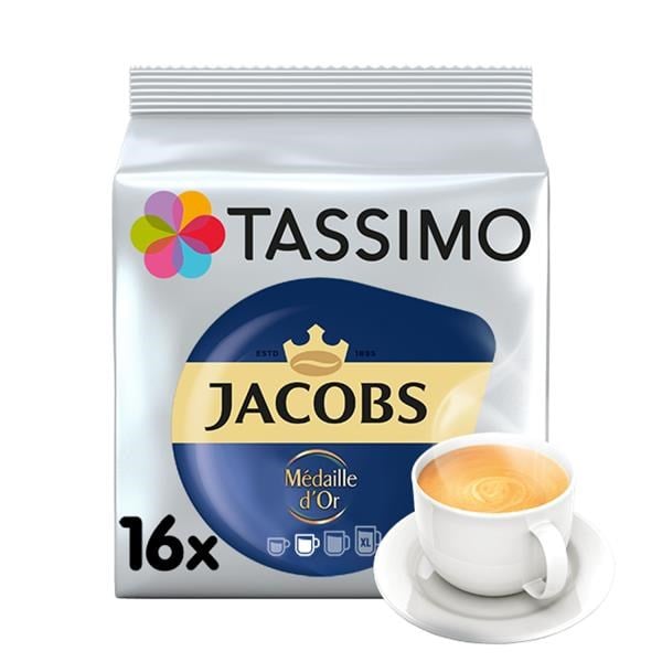 Tassimo Pods Jacobs Medaille D'or - 16 Pcs - Kaffeezubereitung