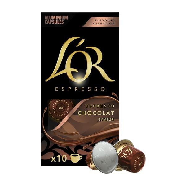 L'or Capsules Espresso Chocolate - 10 Pcs - Kaffeezubereitung