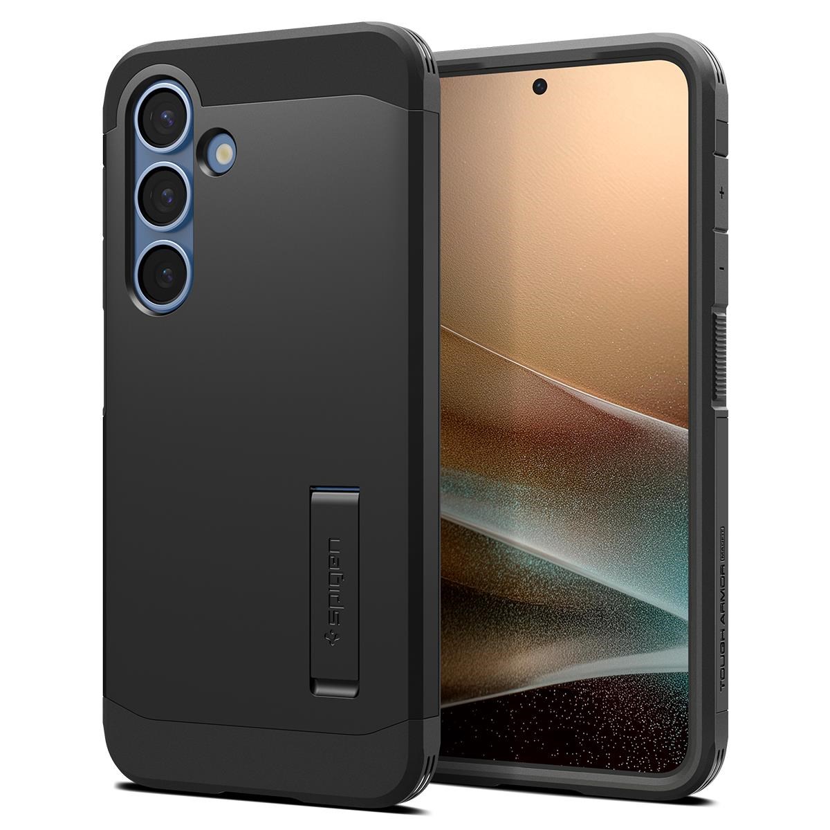 Spigen Tough Armor Magsafe - Black - Samsung Galaxy S25 - Handys Cover Cases Acs09008