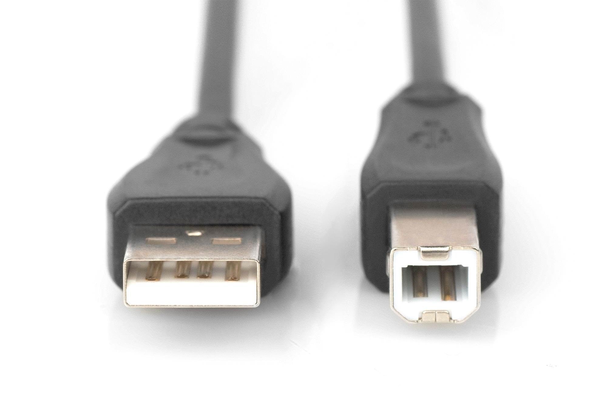Digitus Usb Type-a to Usb Type-b - 0.5m - Usb Kabel