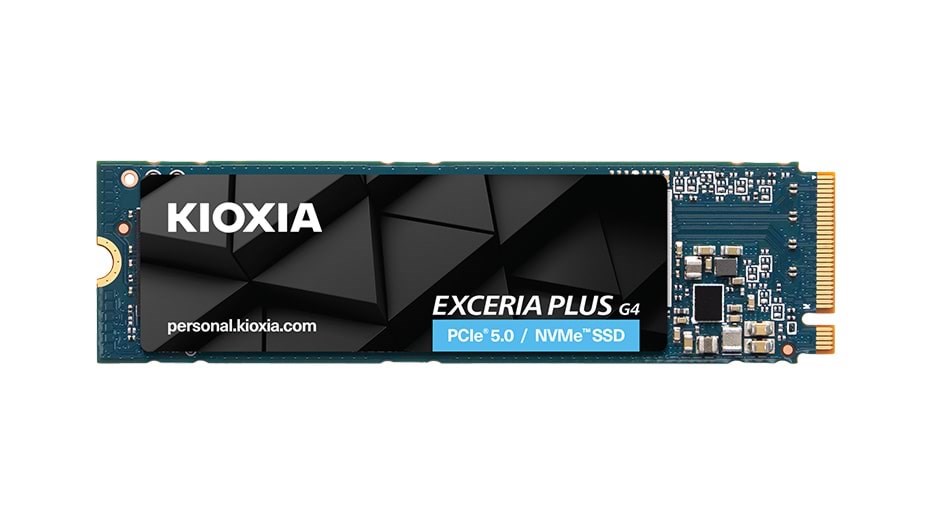 Kioxia Exceria Plus G4 Ssd - 2tb - M.2 2280 - Pcie 5.0 Schwarz Lvd10z002tg8