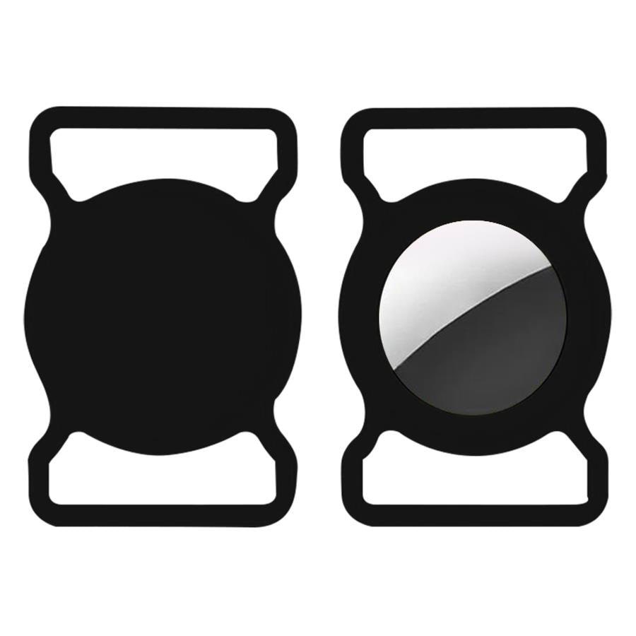 Lippa Collar Holder For Airtag And Smart Finder - Black - Hunde Lpcover0043