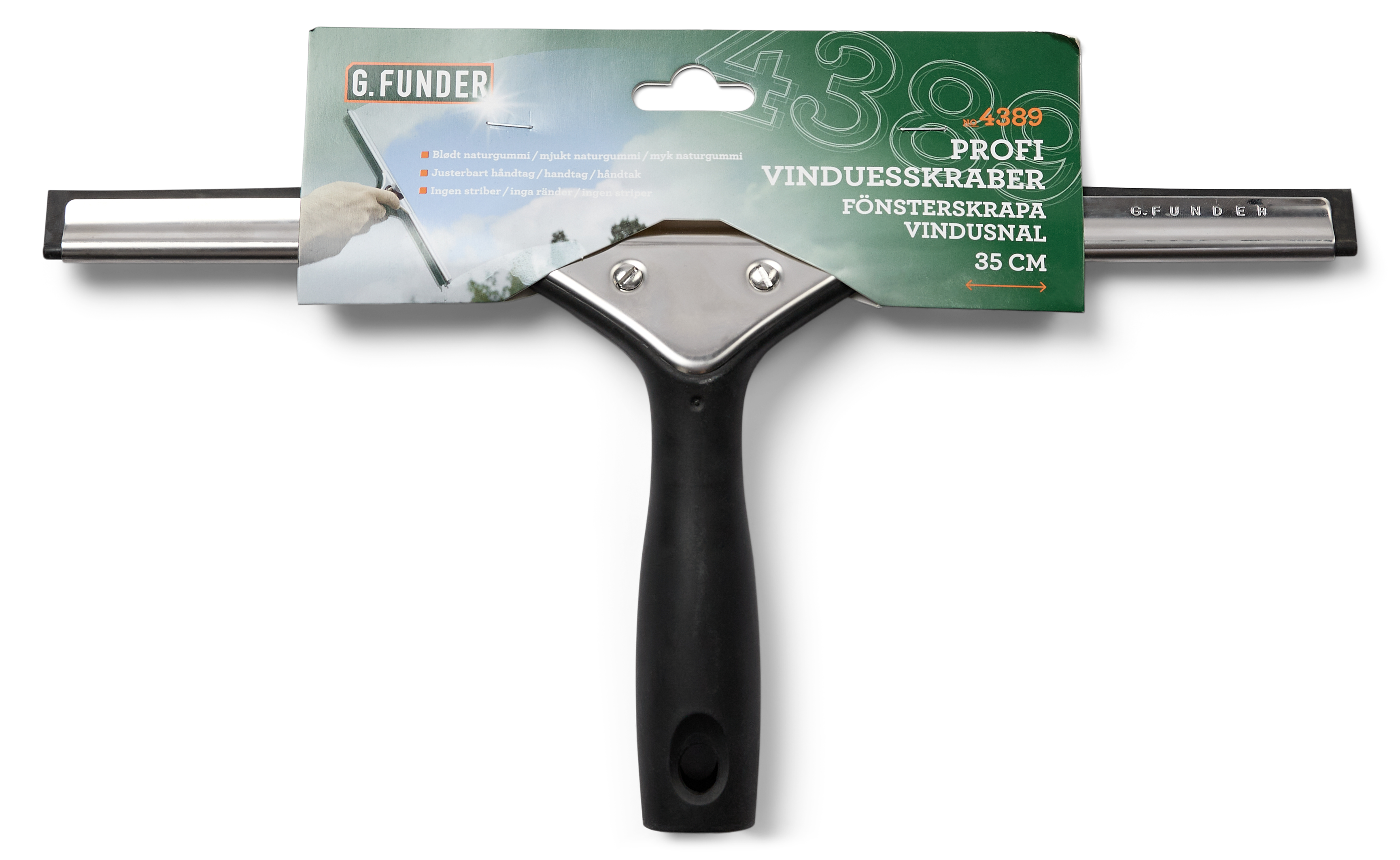 G.Funder Window Scraper Profi 35 cm - Reinigung