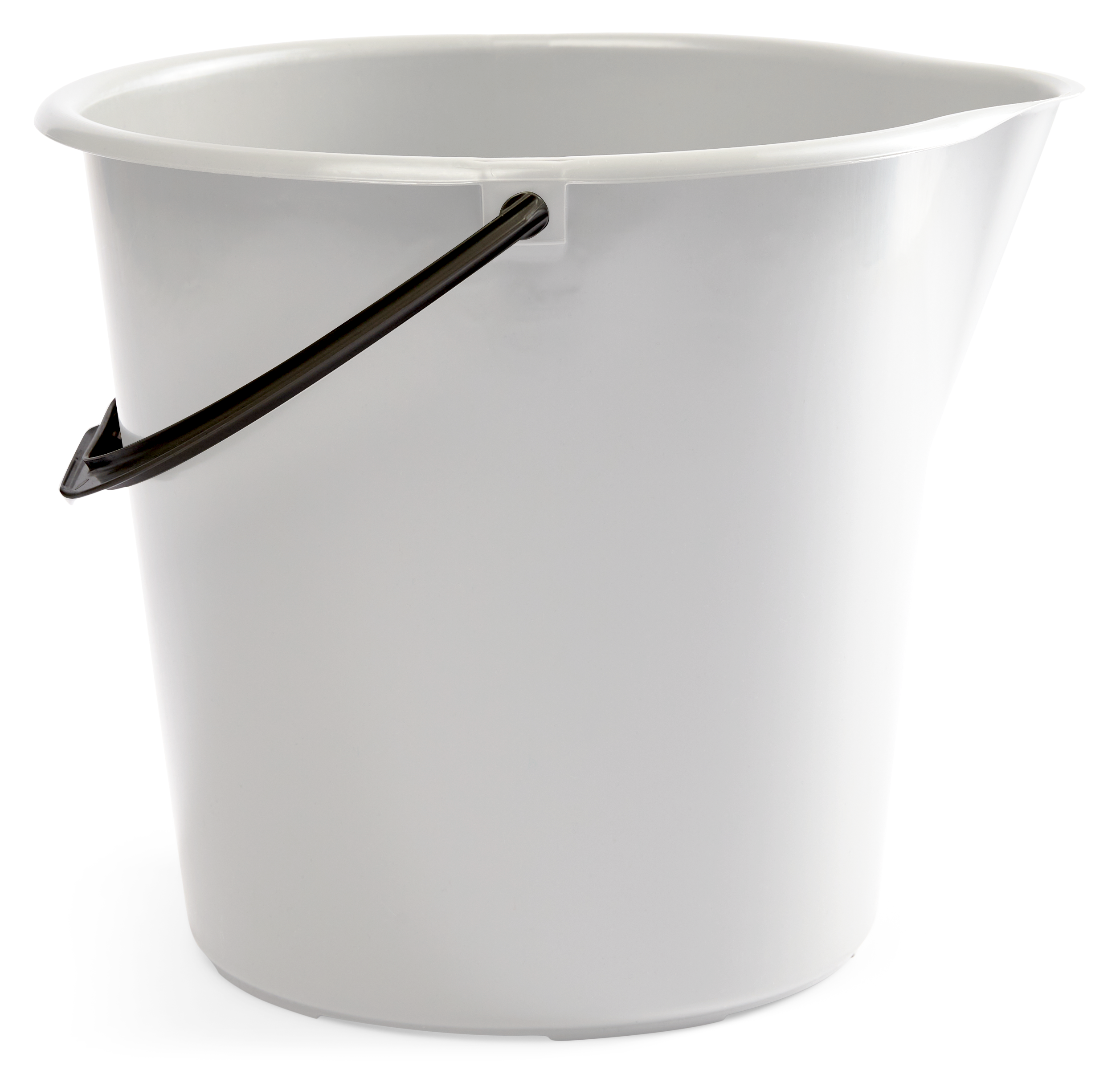 G.Funder Bucket 10 Liters White Danish Produced - Reinigung 5701137195236