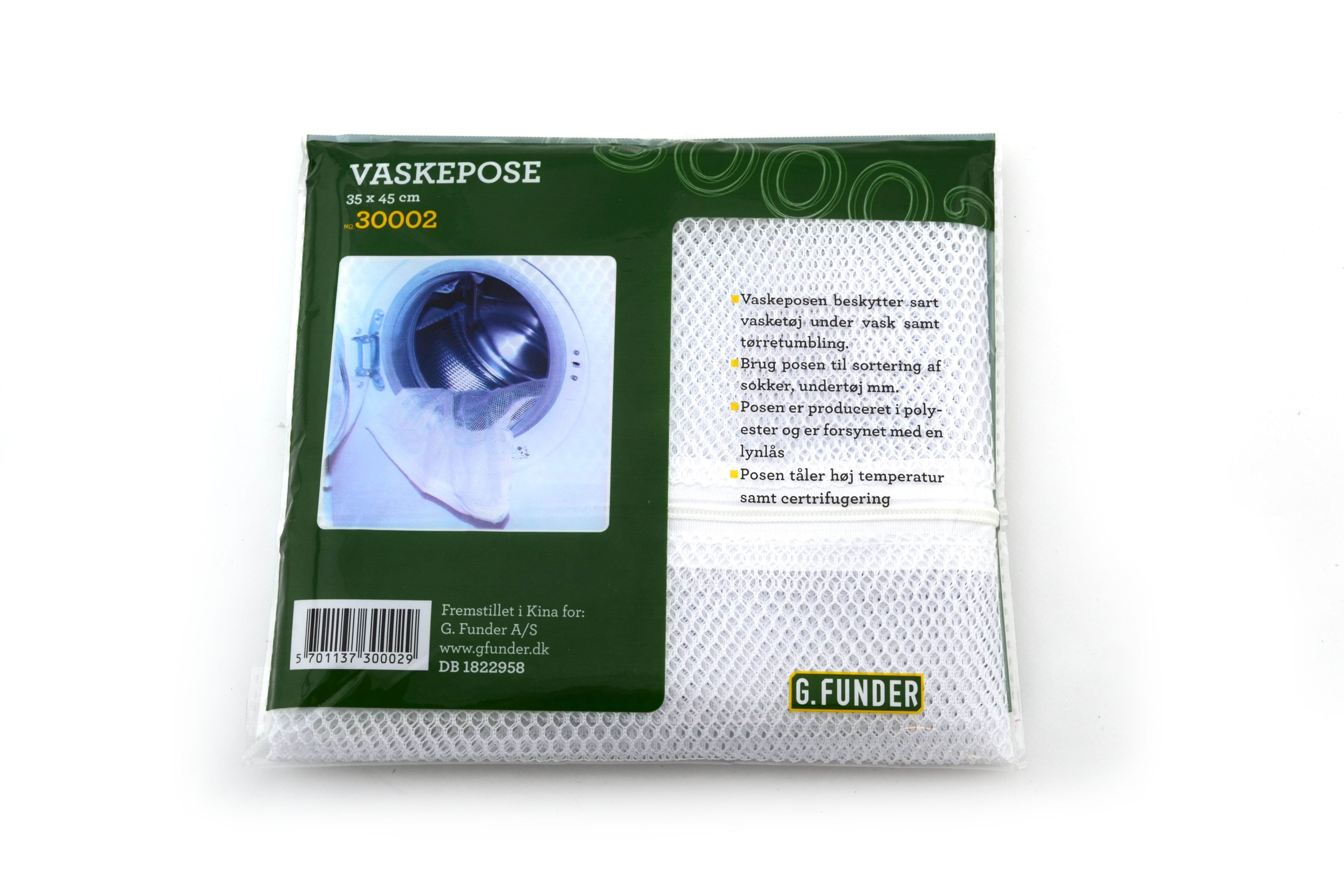 G.Funder Laundry Bag With Zipper - Reinigung 5701137300029