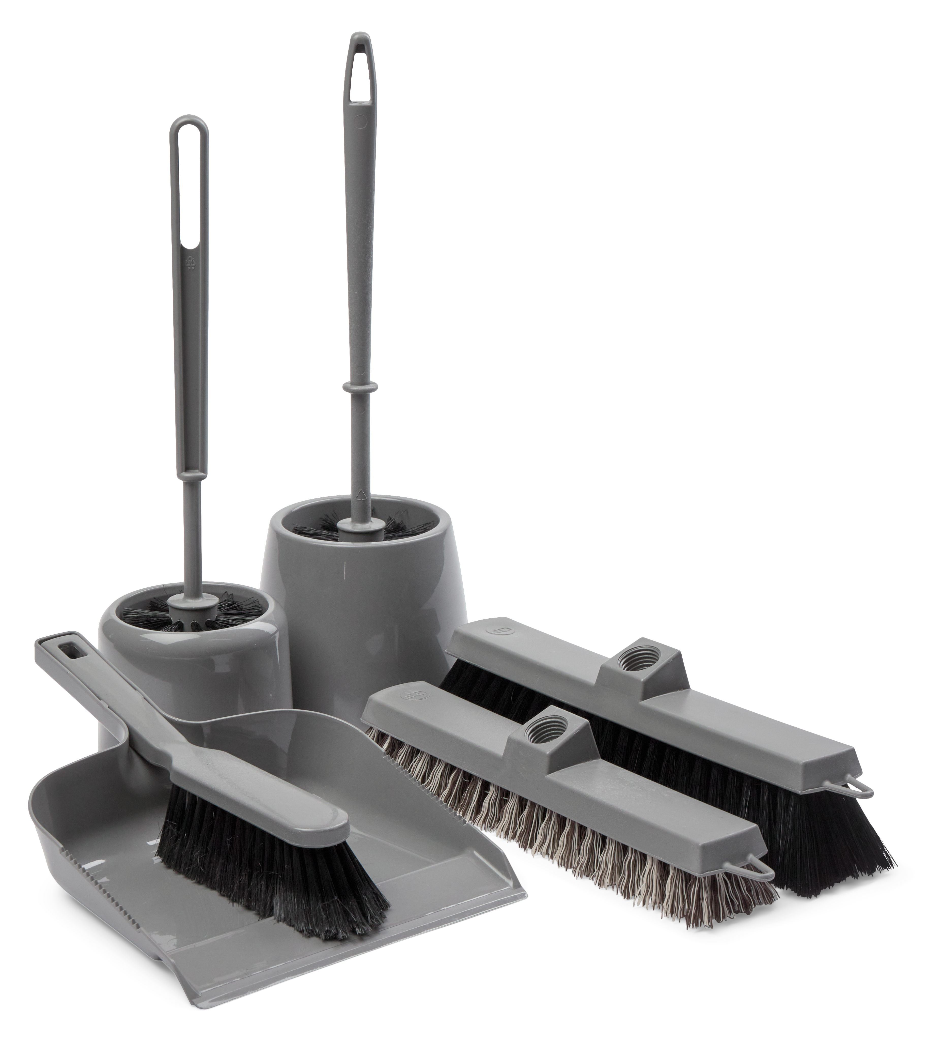 G.Funder Sweeping Tray Set - in Recycled Plastic From Danish Households - Reinigung 5702137600201