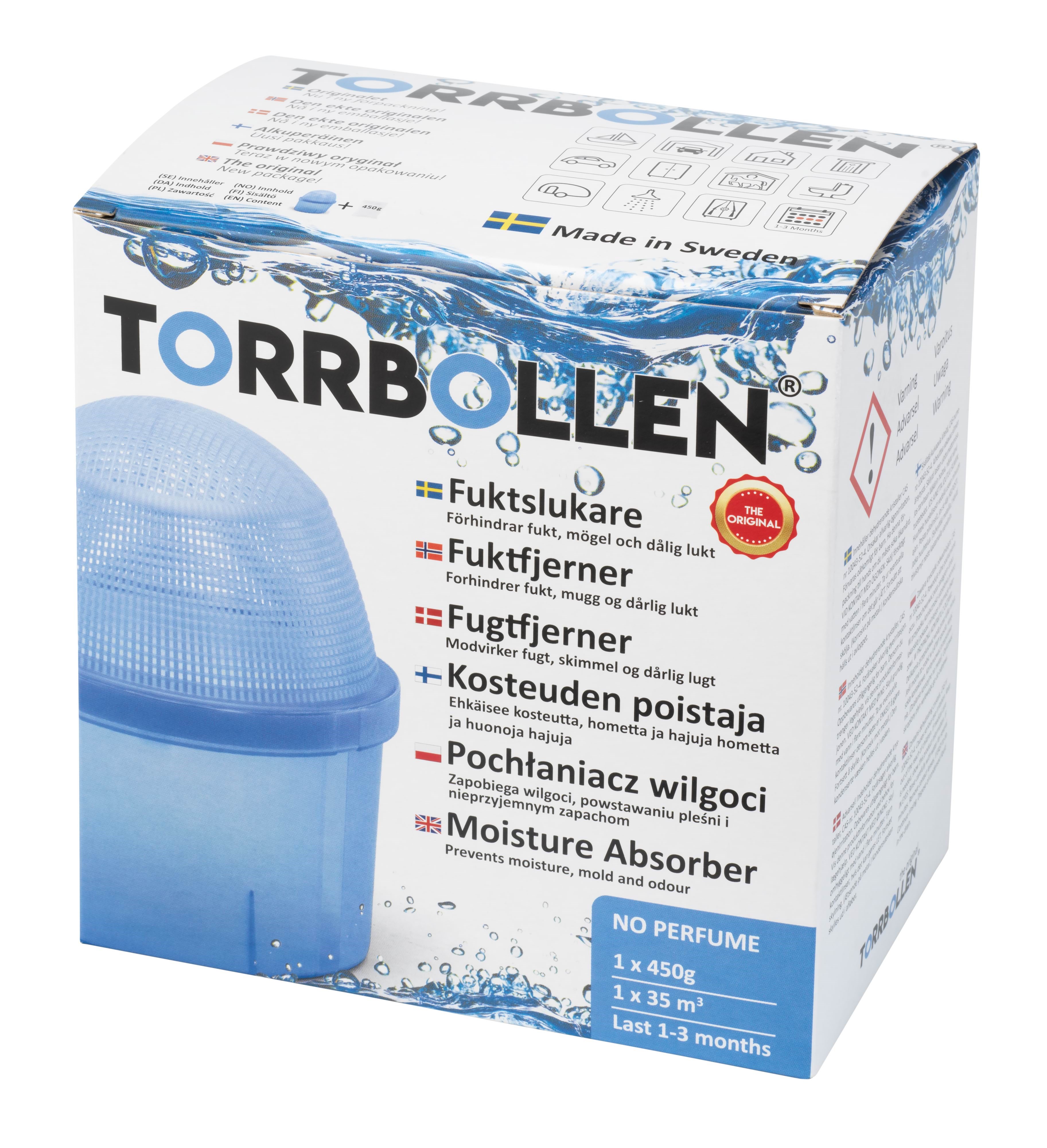 Torrbollen Dehumidifier 450g - Reinigung