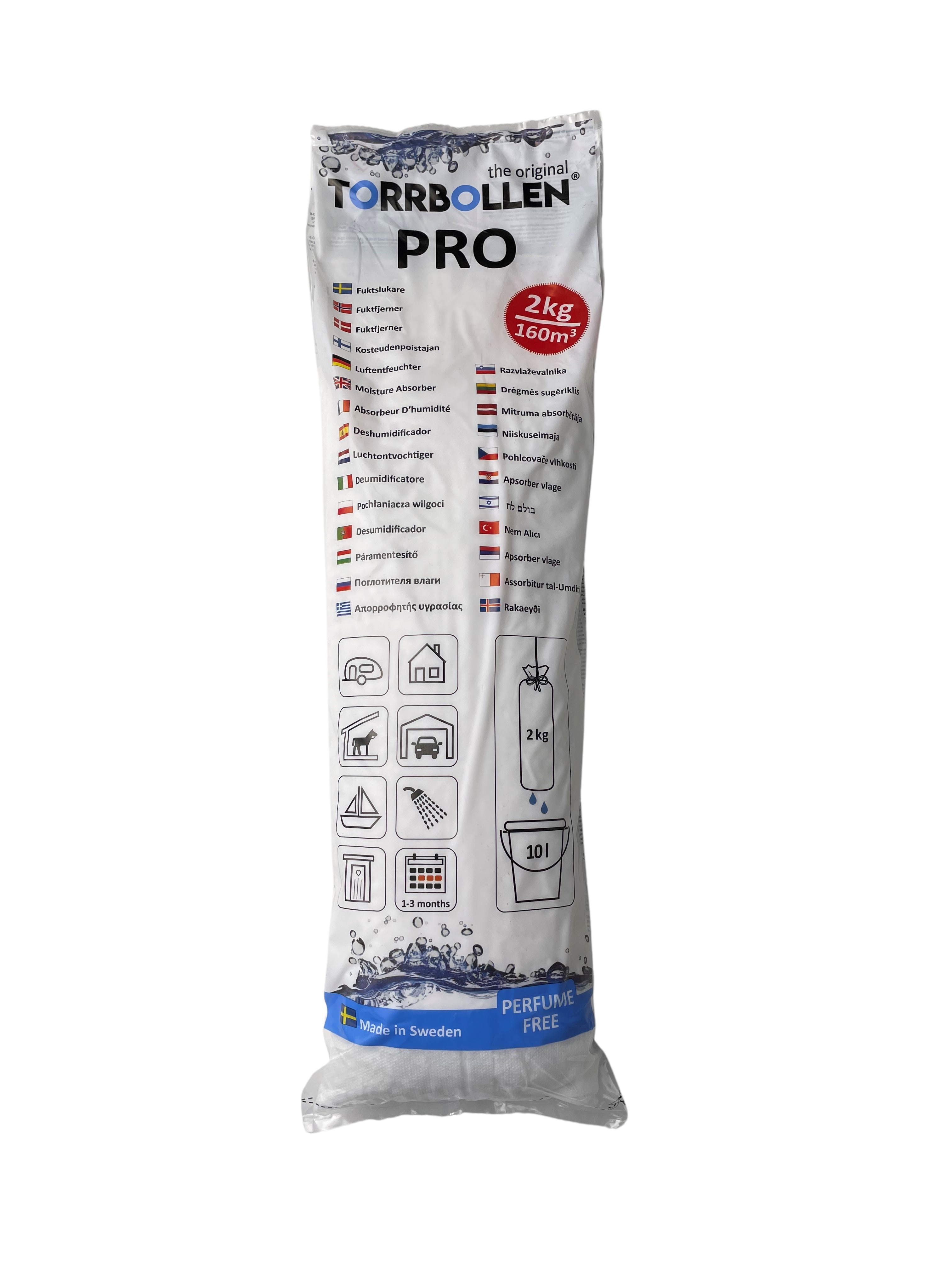 Torrbollen Dehumidifier Pro Bag 2kg - Reinigung 7350000859959