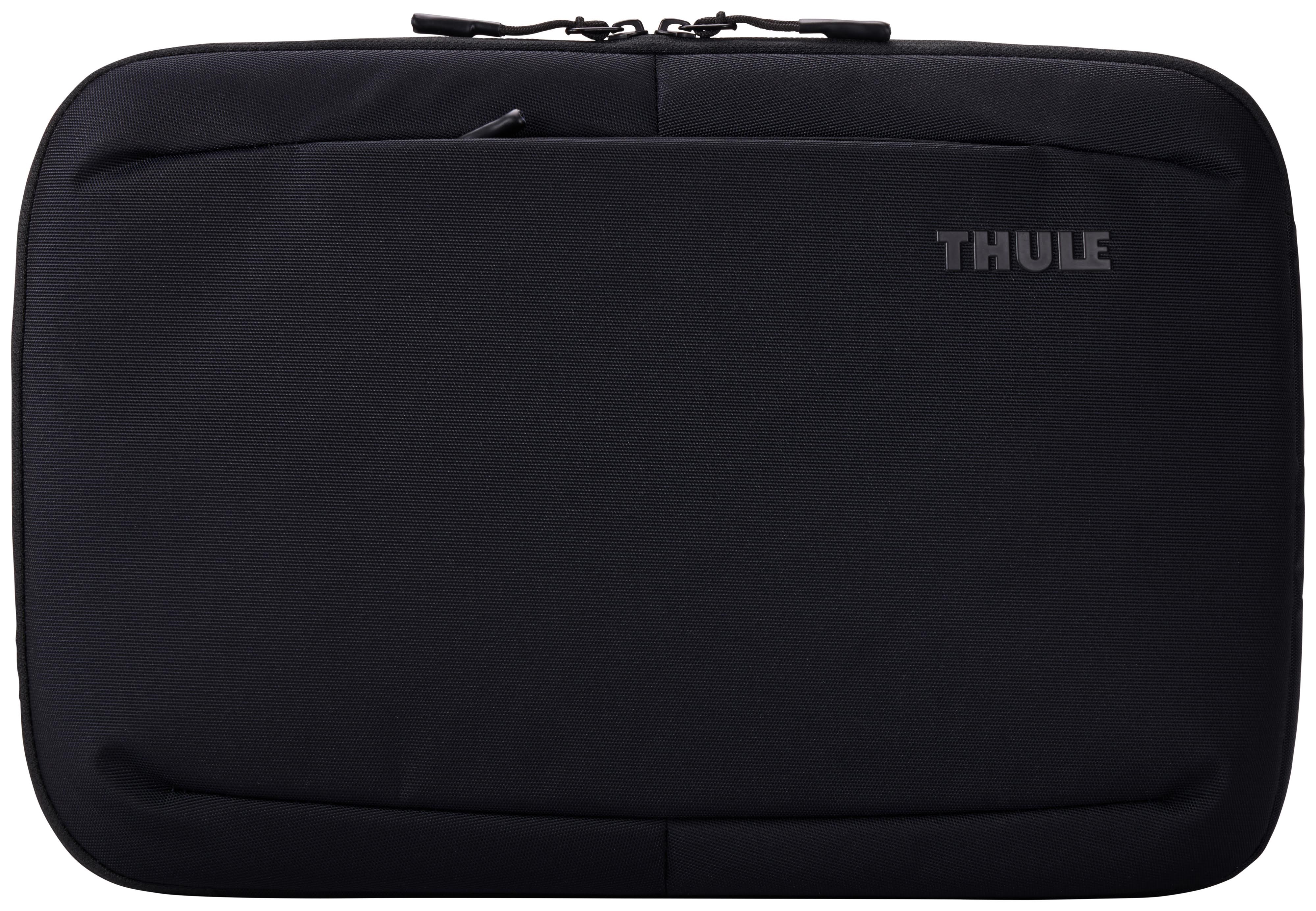 Thule Subterra 2 Sleeve Macbook 13" - 13" | Water-resistant | Zipper Closure | Accessory Pocket - Taschen Schwarz 3205030
