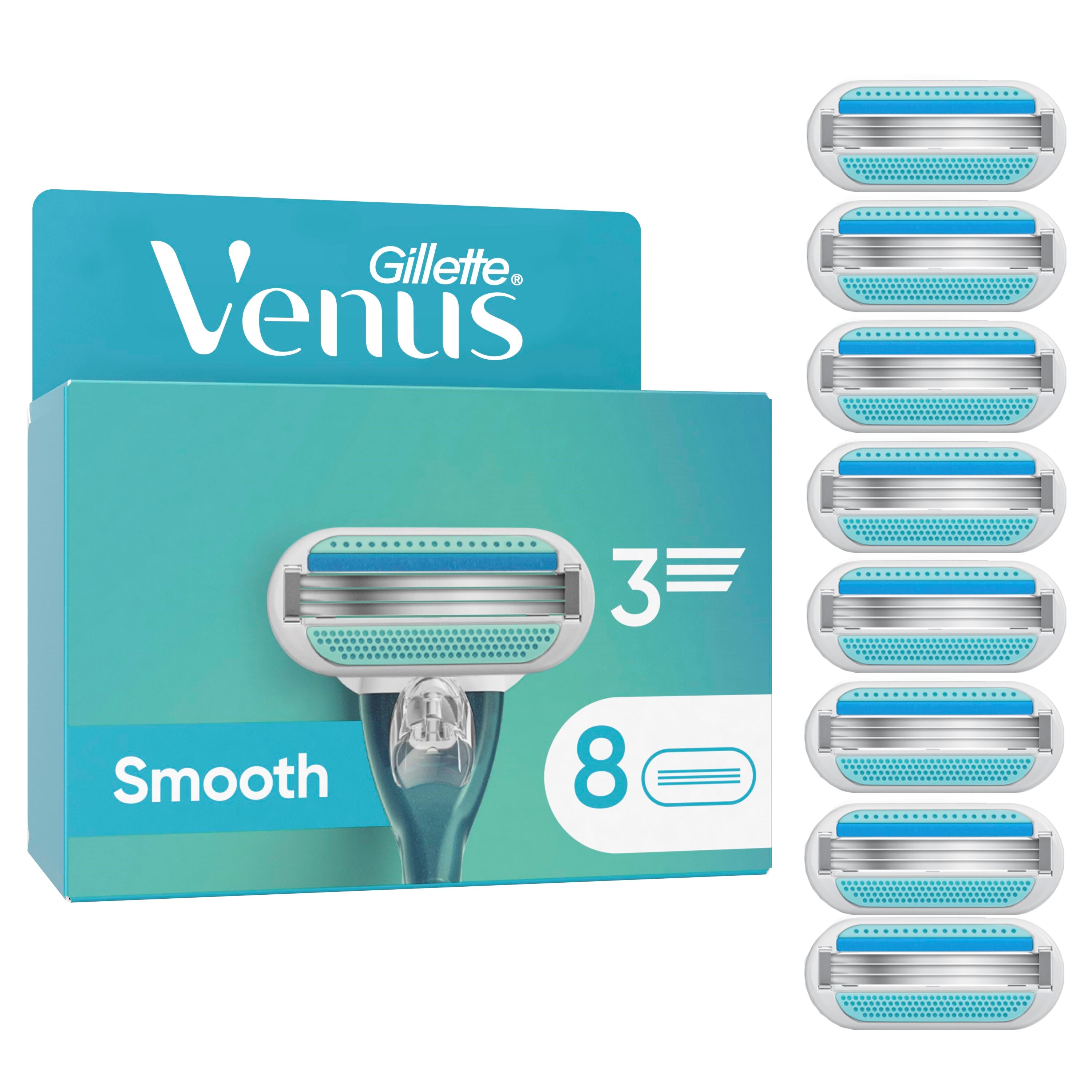 Gillette-venus Smooth 8 Pcs - Rasierausstattung 8700216495561