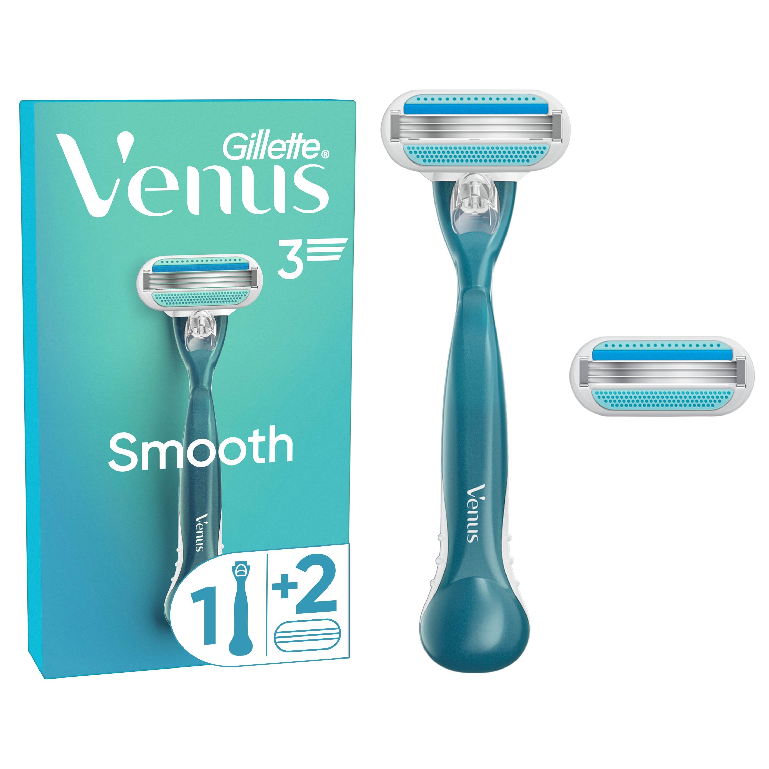 Gillette-venus Smooth H+2 - Rasierausstattung 3014260285425