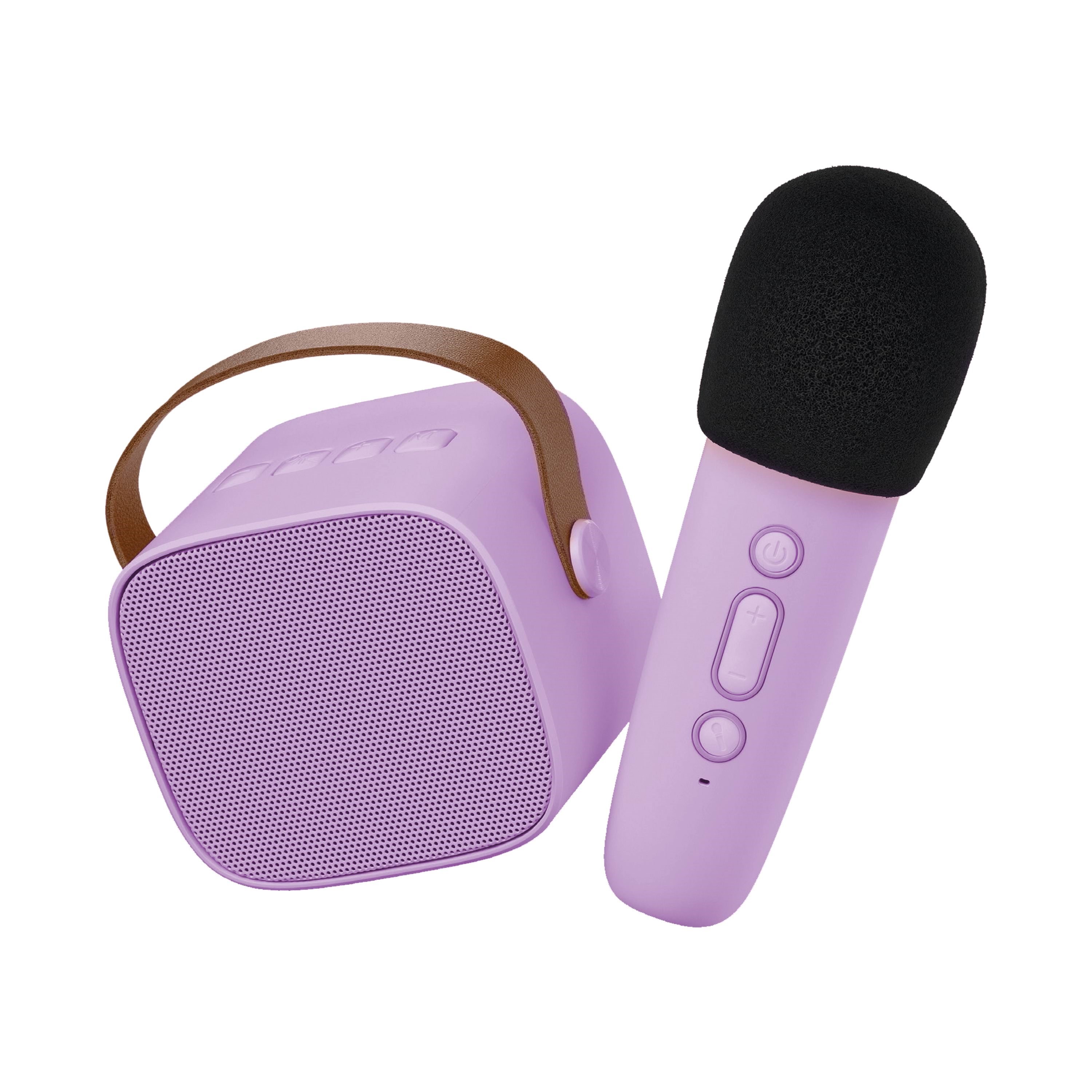 Lalarma Karaoke Set - Purple - Musik Lalar-speakblmich-purple