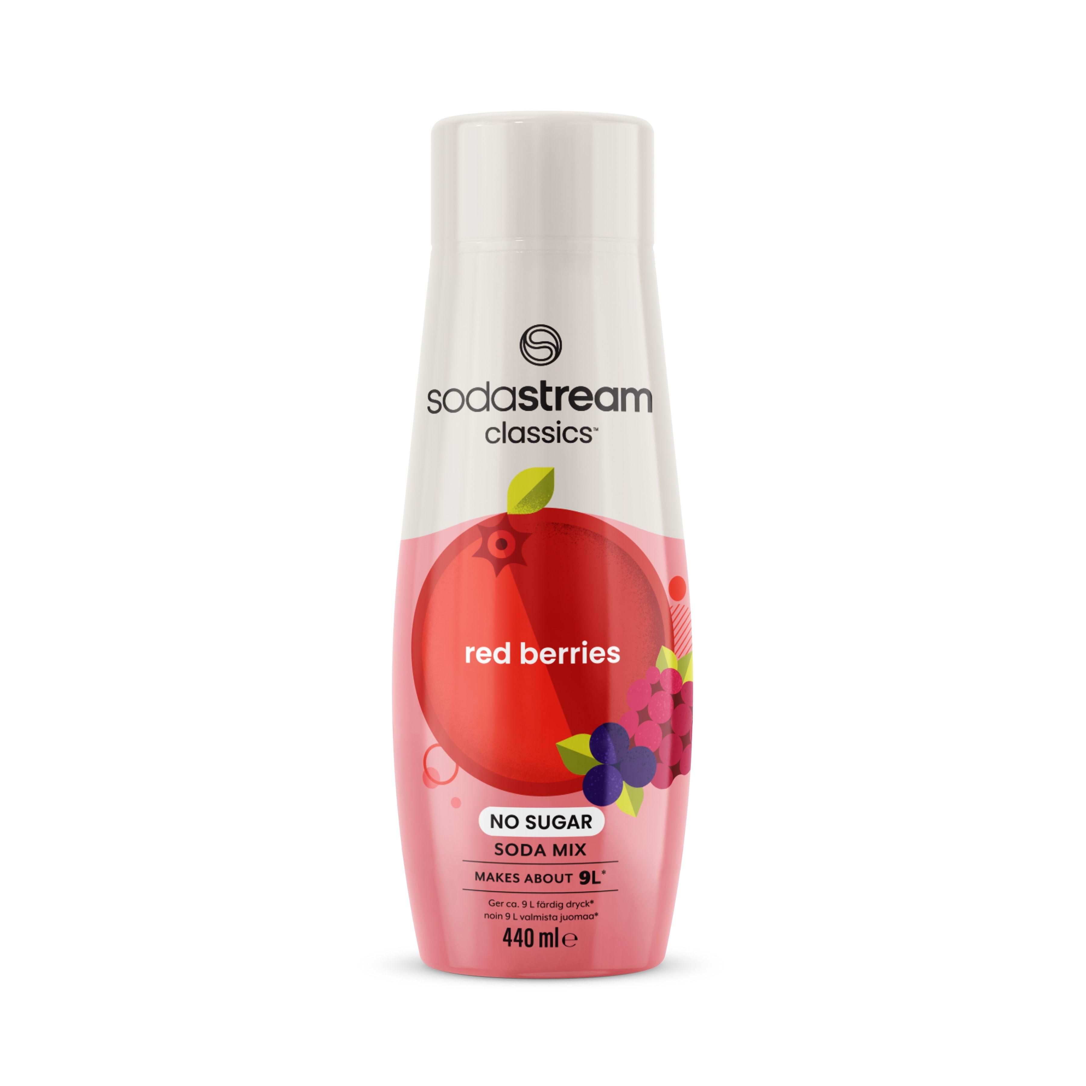 Sodastream Red Berries No Sugar - Soda Maschinen