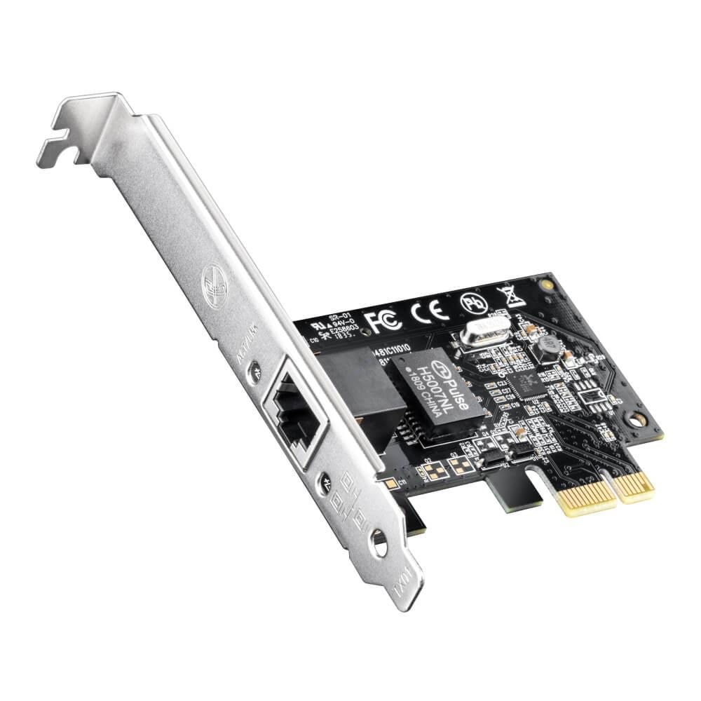 Cudy Adapter Pci-e Pe10 Gigabit 1P Low Profile - Netzwerkadapter Netzkarte Druckserver Usw