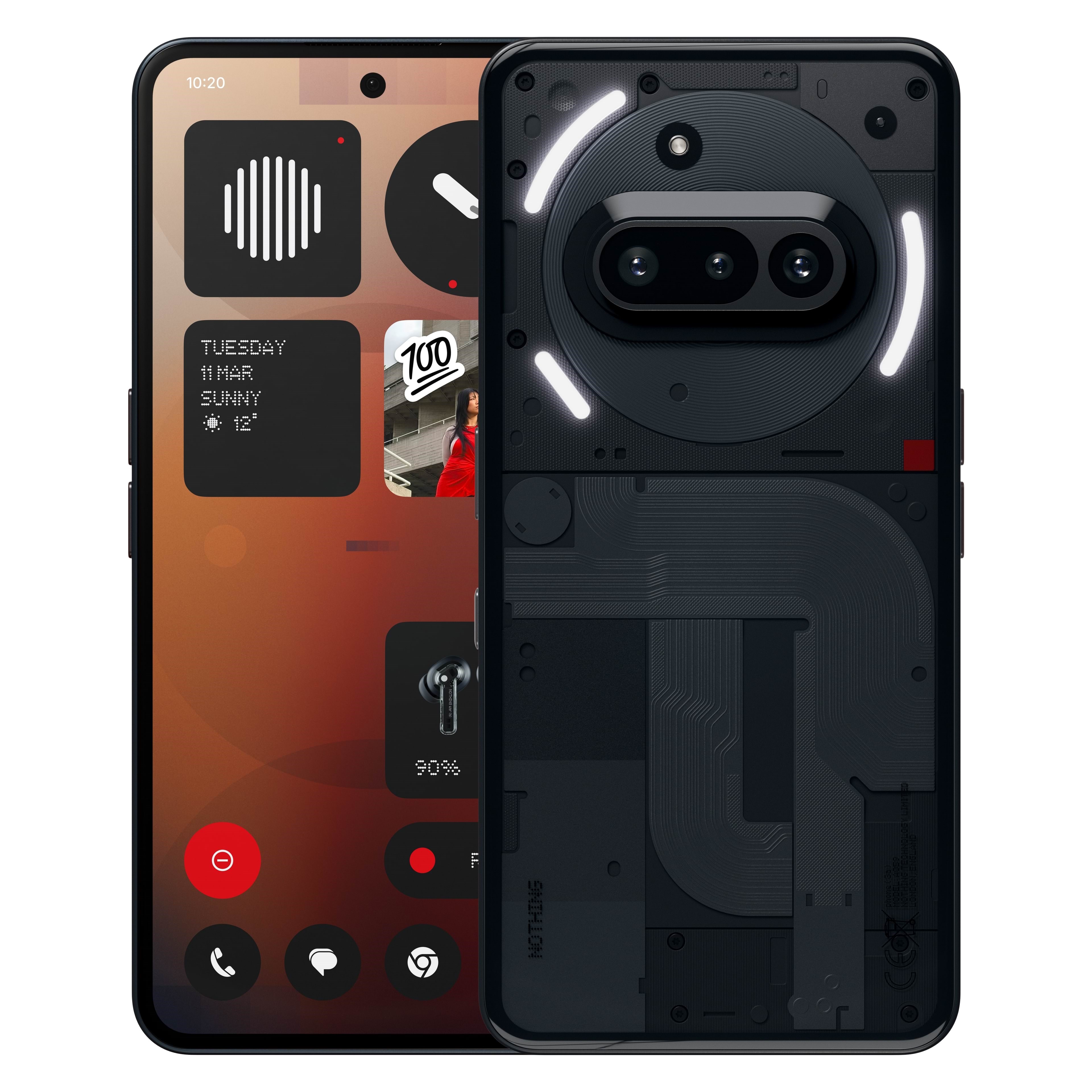 Nothing Phone (3a) 256gb/12gb - Black - Handys Smartphones