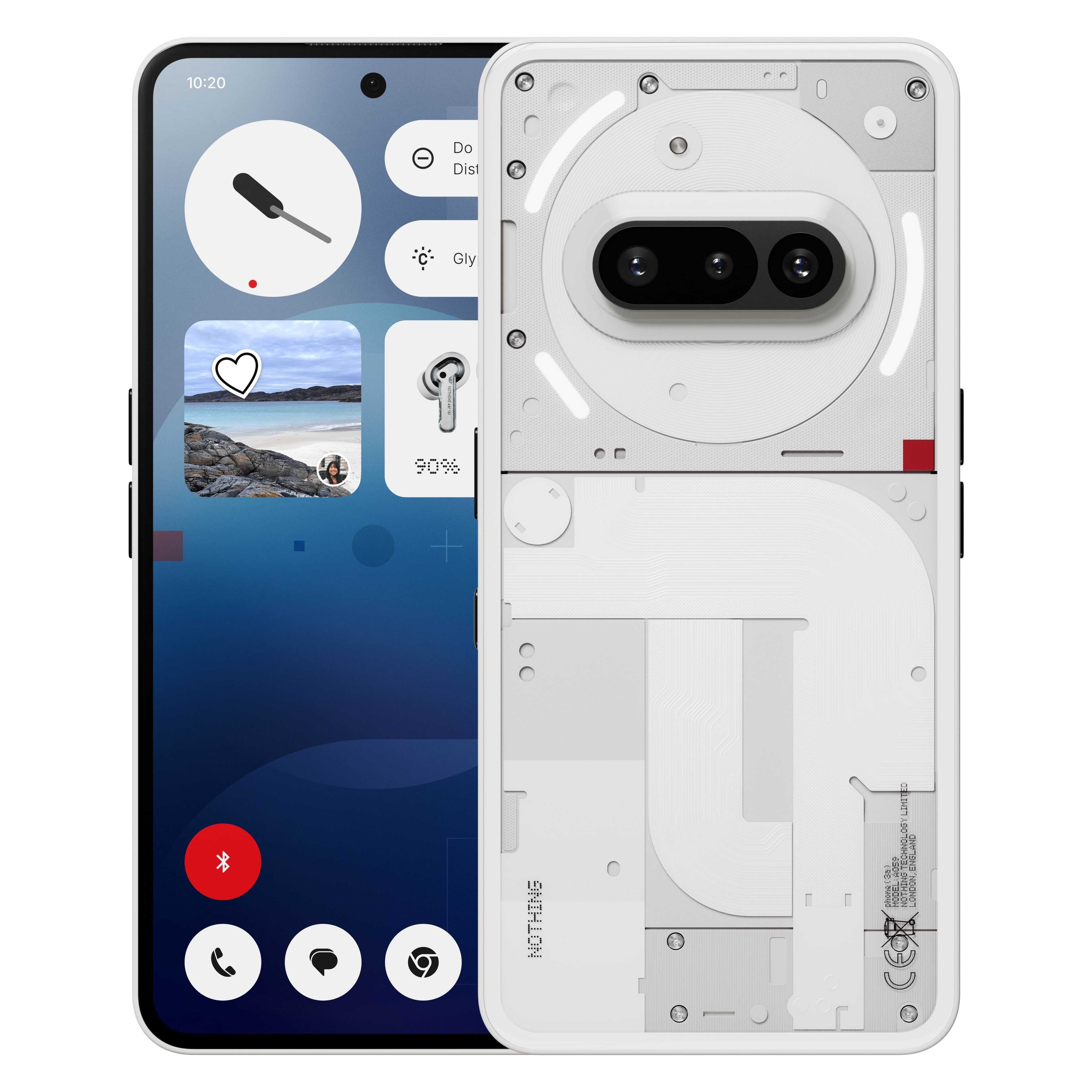 Nothing Phone (3a) 256gb/12gb - White - Handys Smartphones