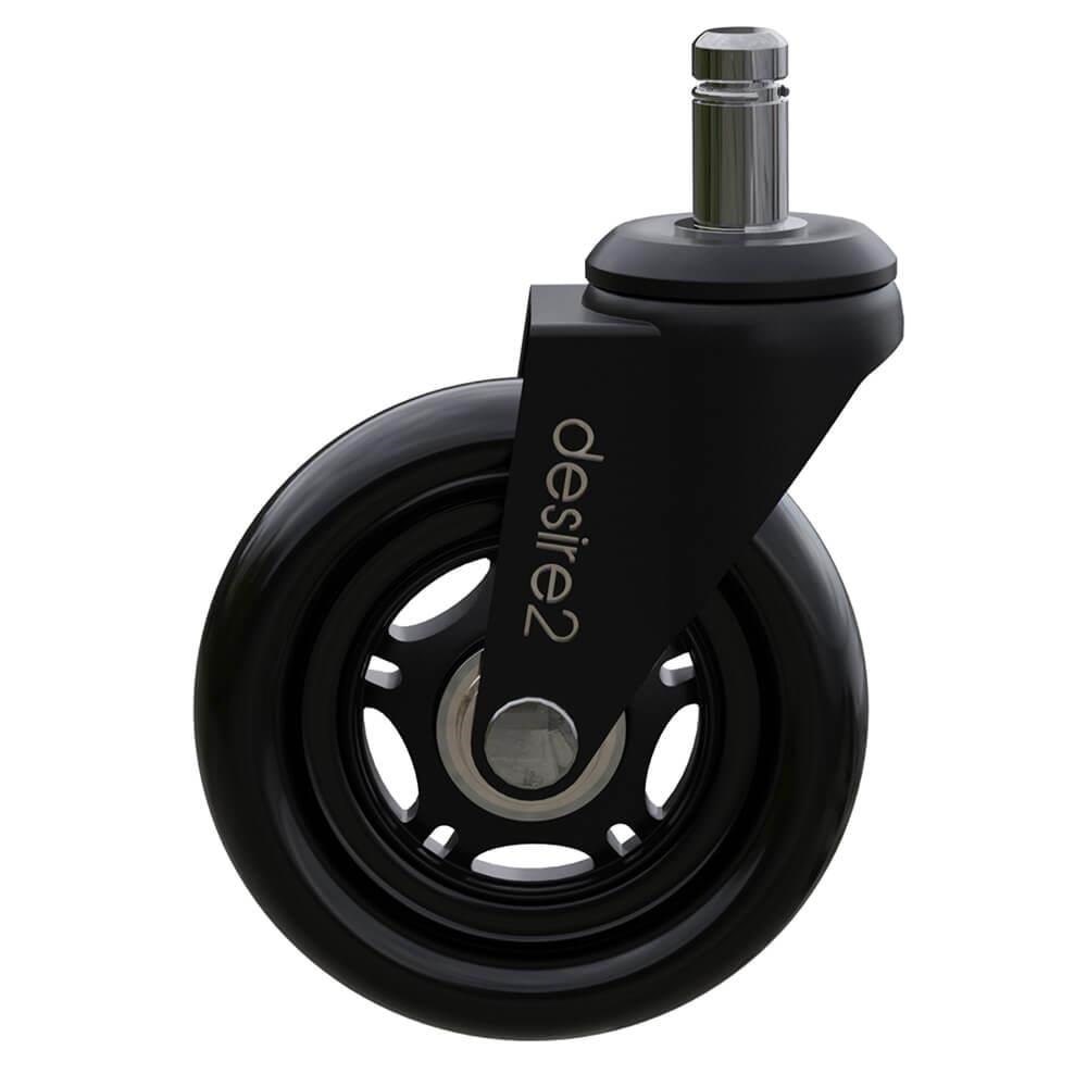 Desire2 Rubber Wheels 20mm For Ikea Chairs 5-pack - Gaming Stuehle D2chwhik5