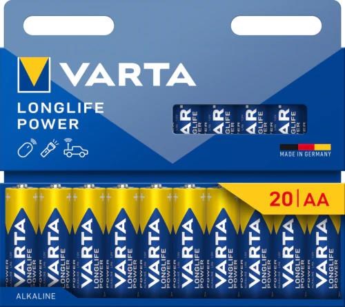 Varta Longlife Power AA - 20-pack - Batterien Und Akkus