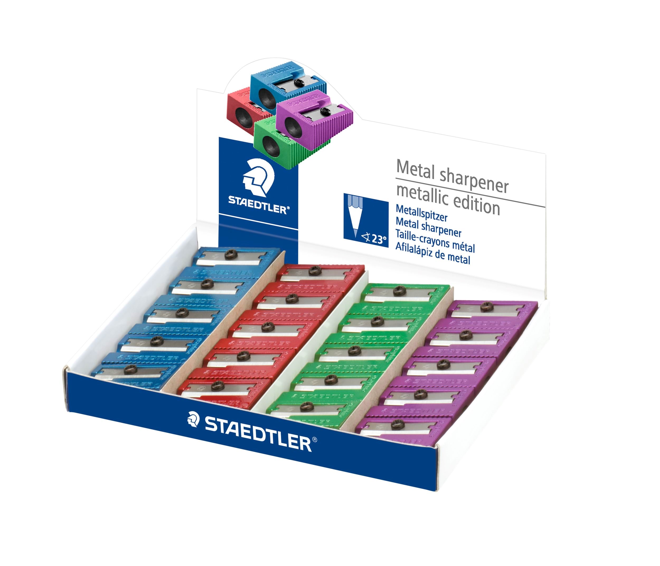 Staedtler Metal Sharpener 20 Pcs - Utensilien Zum Schreiben Und Zeichnen 510 10
