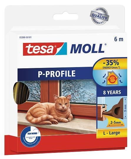Tesa Moll P-profile - Klebeband Und Kleber 05390-00101-00