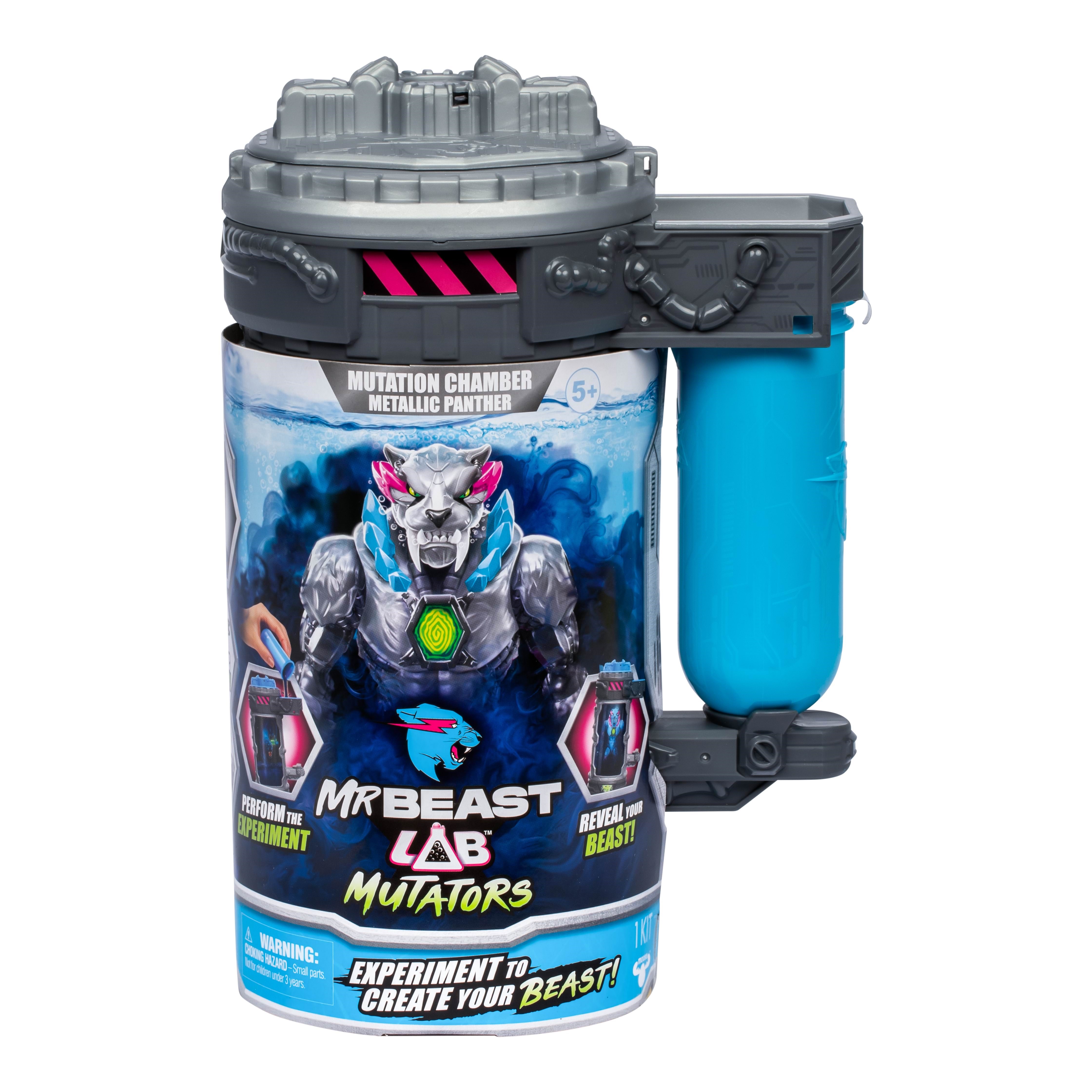 Mrbeast Lab Mutator Metalic Panther Action Figure - Figuren