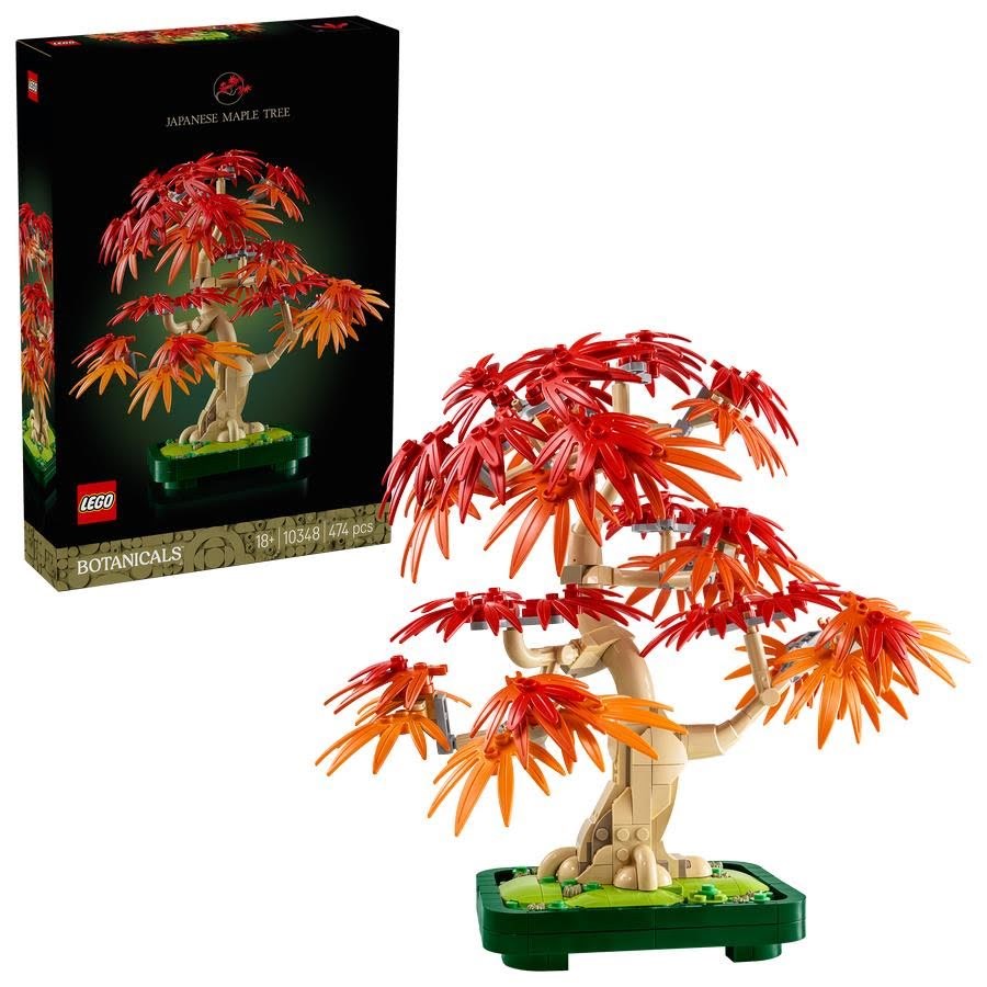 Lego Botanicals 10348 Japanischer Roter Ahorn - Bonsai-baum