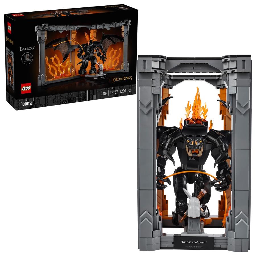 Lego Icons 10367 Der Herr Der Ringe: Balrog Bücherstütze