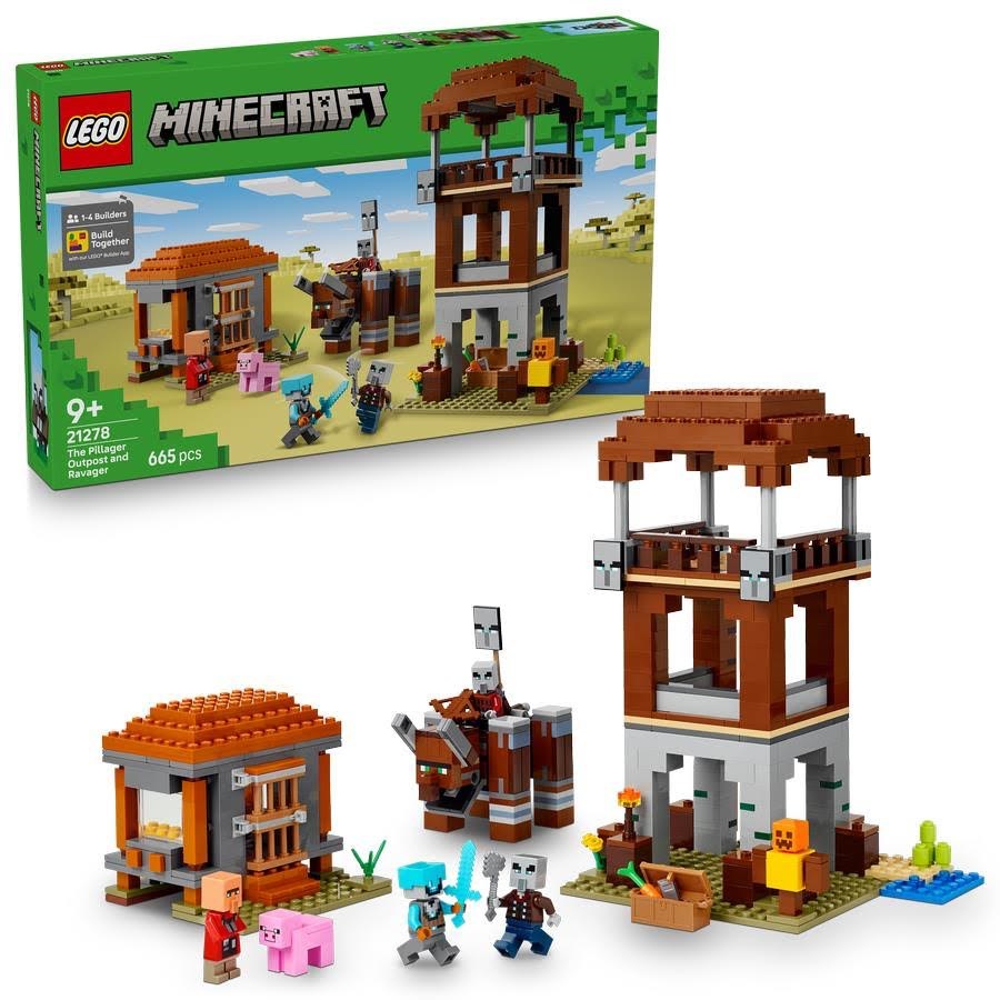 Lego Minecraft 21278 Ein Verwüster am Plünderer-außenposten
