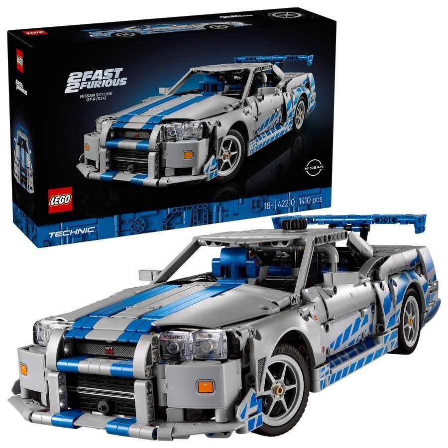 Lego Technic 42210 2 Fast 2 Furious Nissan Skyline Gt-r (R34) Flitzer
