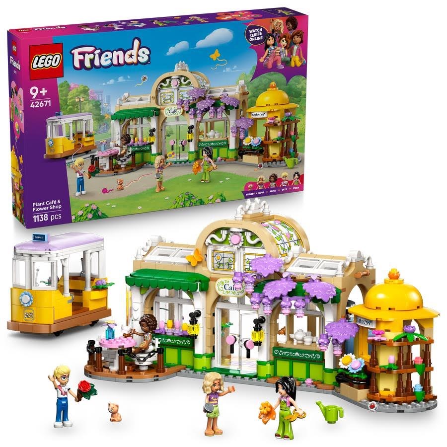 Lego Friends 42671 Pflanzencafé Und Blumenkiosk
