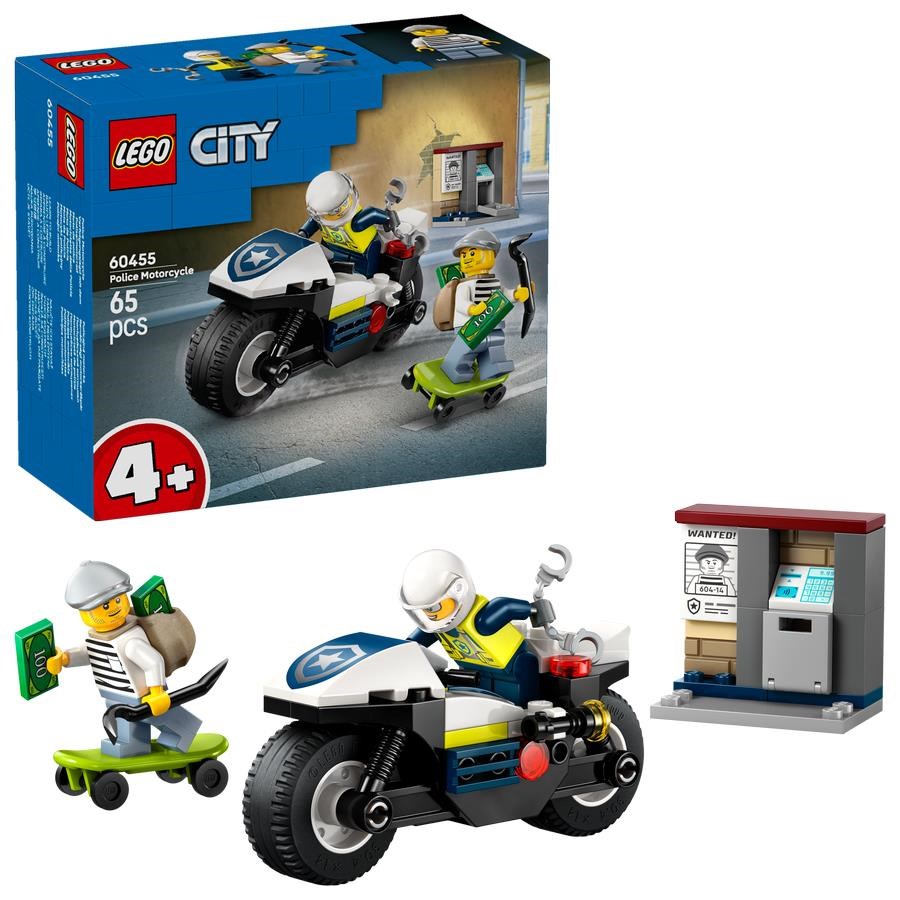 Lego City 60455 Verfolgungsjagd Mit Dem Polizeimotorrad