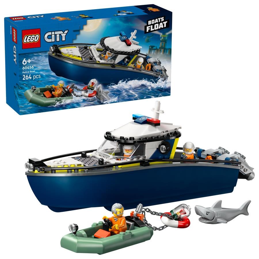 Lego City 60456 Verfolgungsjagd im Polizeiboot