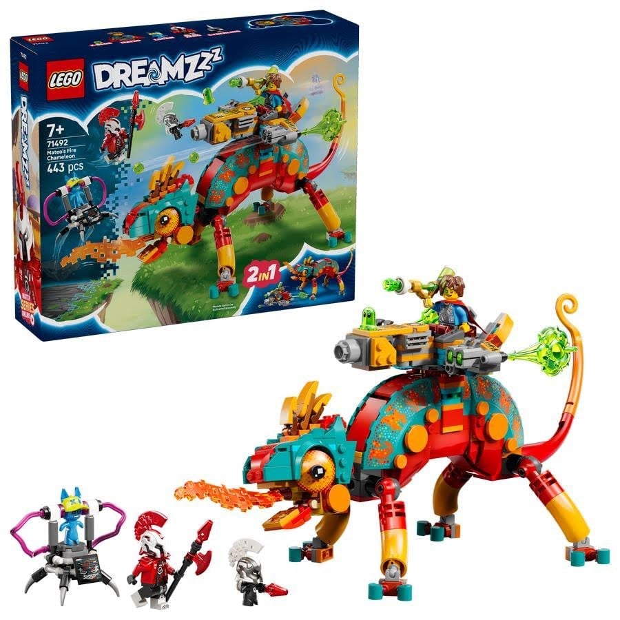 Lego Dreamzzz 71492 Mateos Feuer-chamäleon