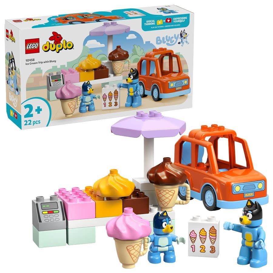 Lego Bluey 10458 Ausflug Zur Eisdiele Mit Bluey