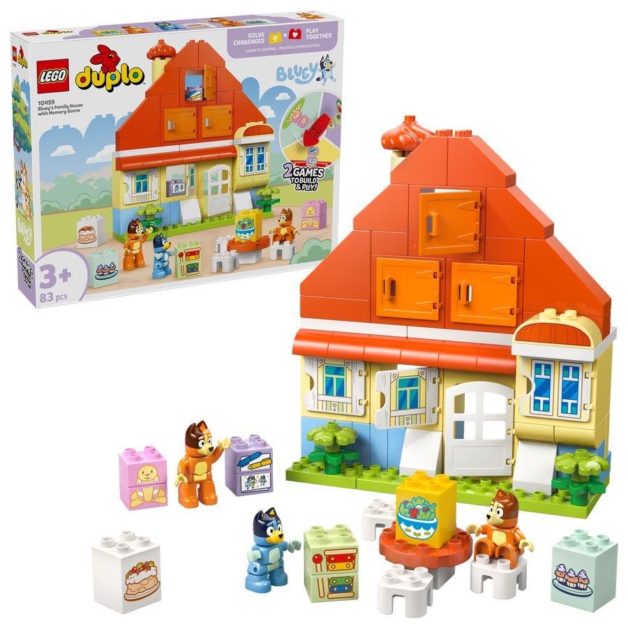 Lego Bluey 10459 Blueys Familienhaus Mit Memory-spiel