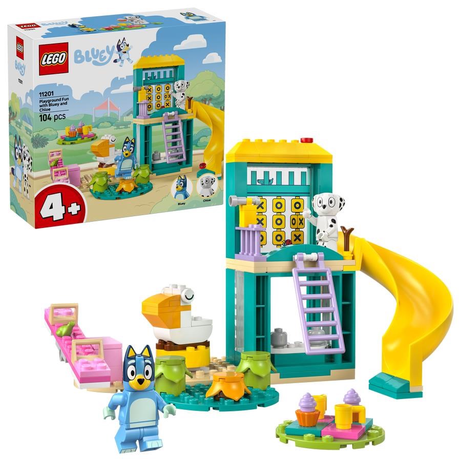 Lego Bluey 11201 Bluey Und Chloe Auf Dem Spielplatz