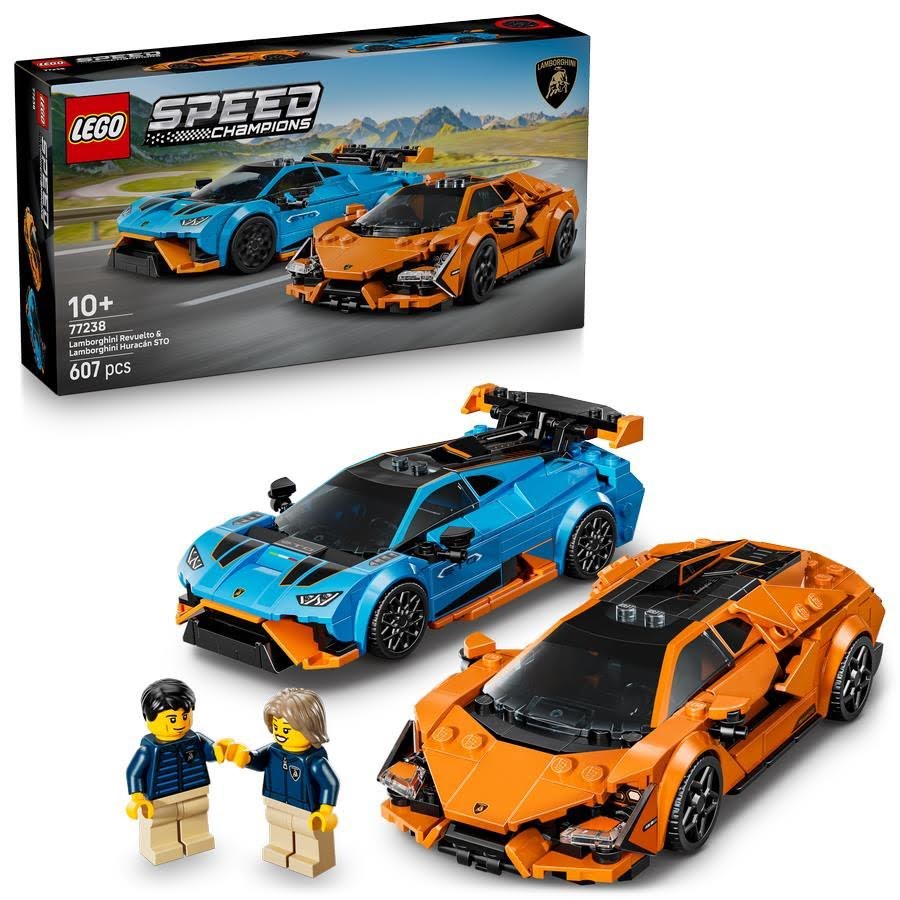 Lego Speed Champions 77238 Lamborghini Revuelto Und Huracán Sto