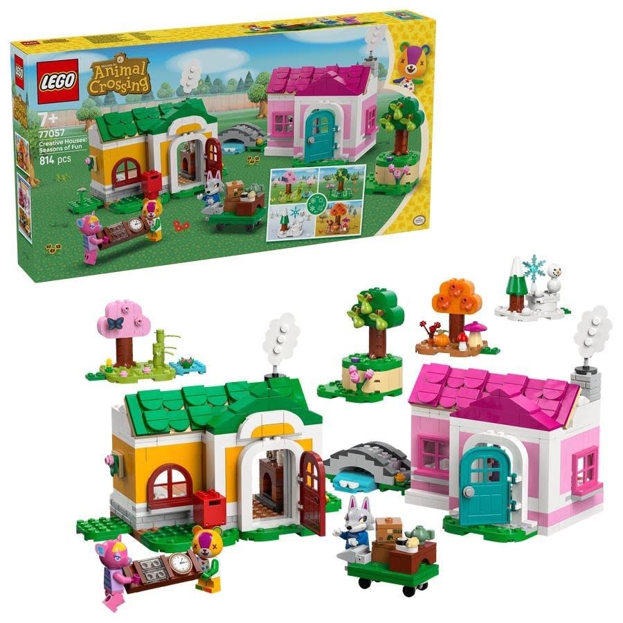 Lego Animal Crossing 77057 Kreative Häuser: Jahreszeiten Voller Spaß