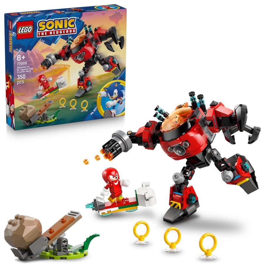 Lego Sonic 77005 Knuckles vs. Dr. Eggmans Egg Crusher Mech