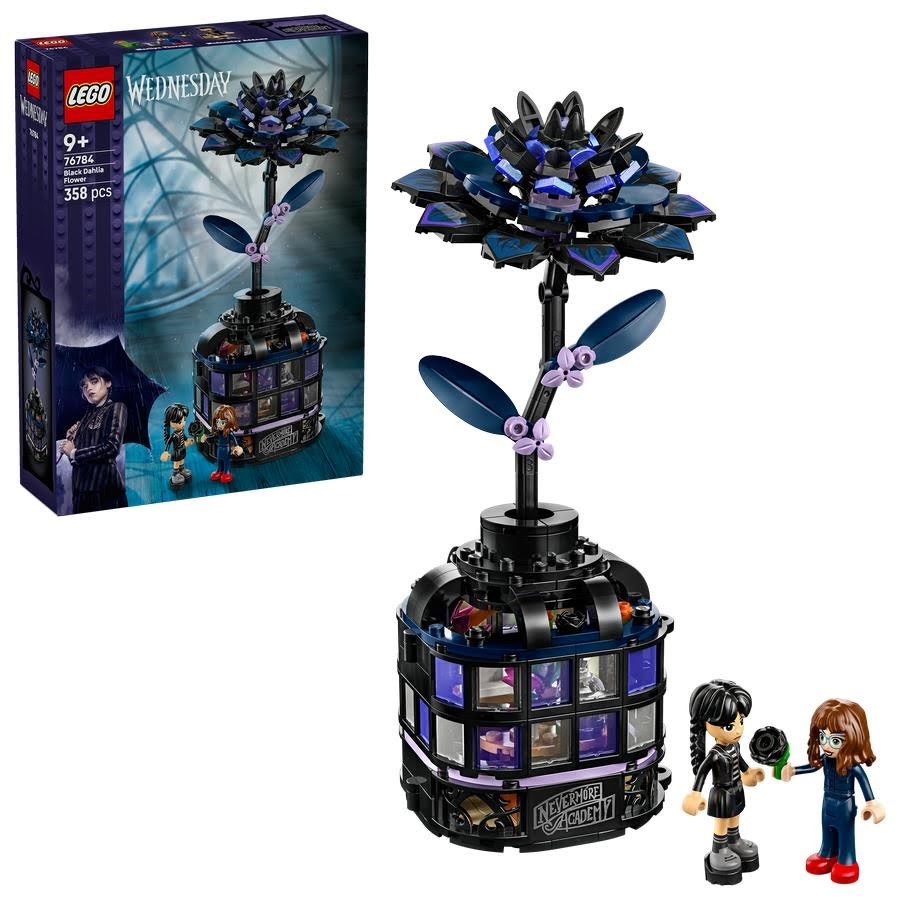 Lego Wednesday 76784 Schwarze Dahlie