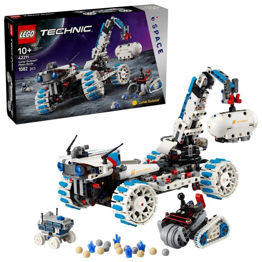 Lego Technic 42211 Lunar Outpost Mondrover-raumfahrzeug