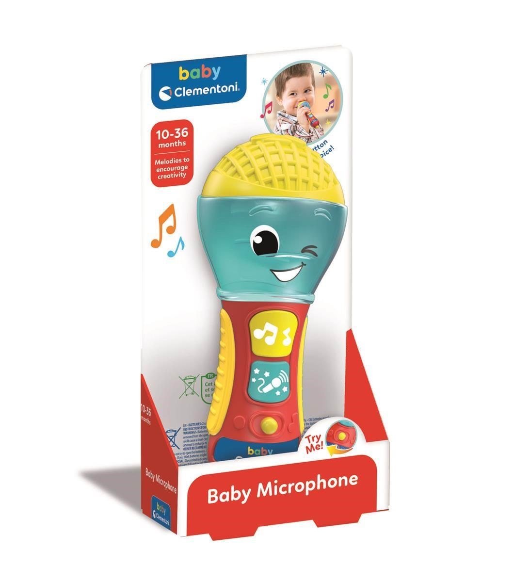 Clementoni Baby Microphone - Baby Spielzeug