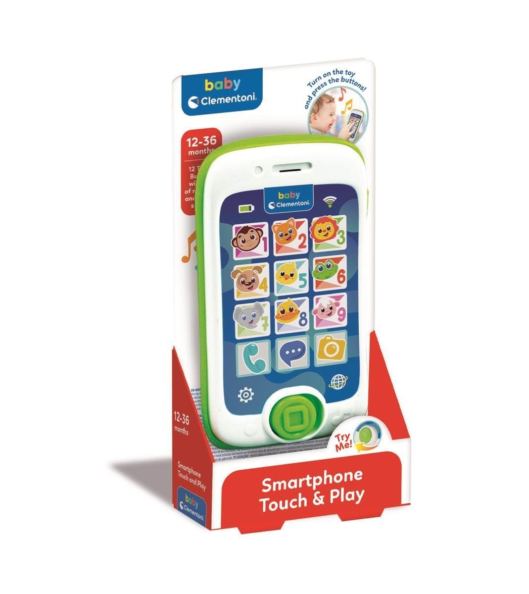 Clementoni Neues Smartphone Touch & Play - Baby Spielzeug